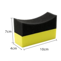 10Pc Tyre Polishing Waxing Sponge Detailing Applicator Sponge Applicator Pads Tire Wash Wipe Cleaning Tool Car Cleaning Brush