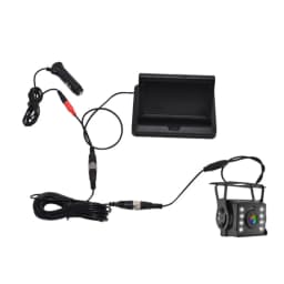 4.3 TFT LCD HD Screen Folding Car Monitor with Rear View Camera LED Backup for Vehicle Parking Easy Installation