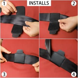 Car Seat Belt Adjuster PU Leather Seat Belt Limiter Fixed Clip Anti-Stretching Neck Belly Child Protection Car-Styling