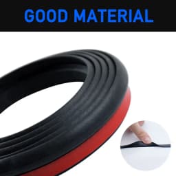 SEAMETAL Universal Car Hood Sealing Strip Waterproof Rubber Hood Gap Filler Noise Insulation Auto Engine Cover Seal Strip
