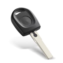 KEYYOU 10pcs Transponder Key Shell Uncut Blade HU66 Blade Fob Car Key Blank Case For VW Volkswagen B5 Passat SKoda SEAT Key Case