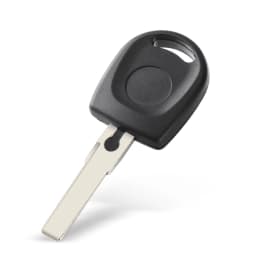 KEYYOU 10pcs Transponder Key Shell Uncut Blade HU66 Blade Fob Car Key Blank Case For VW Volkswagen B5 Passat SKoda SEAT Key Case