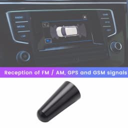 Antenna 3Cm Roof Antenna Short Pole Antenna Car Pole Antenna Short Adapter For Radio DAB Digital TV Car Navigation