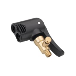 2-In-1 Bicycle Pump Nozzle Hose Adapter Inflatable Pump Motorbike Air Chuck Inflator Valve Connector Adapter Auto Accessories