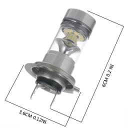 2Pcs H4 H7 Led Car Fog Light Headlight Super Bright H8 H9 H11 9005 9006 H1 H3 Car Lamp Headlamp Bulb Auto 12V 24V Ice Blue 8000K