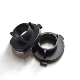 1 Set ABS H7 LED Adapter Holder For KIA K3 K4 K5 Sorento Hyundai New SantaFe Sonata 9 Coupe Tucson Headlights Base