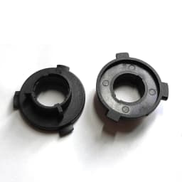 1 Set ABS H7 LED Adapter Holder For KIA K3 K4 K5 Sorento Hyundai New SantaFe Sonata 9 Coupe Tucson Headlights Base