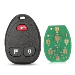 jingyuqin 315Mhz OUC60270 5/6 Buttons Remote Control Keyless Entry Car Key Fob for Buick Chevrolet Cadillac GMC Saturn