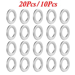 20/10Pcs For Honda Accord Civic CRV CRZ HRV Acura 14MM Oil Drain Plug Crush Washers Gaskets 9410914000 94109-14000 94109 14000