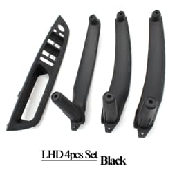 LHD RHD Car Interior Door Handle Inner Panel Pull Trim Armrest Panel Cover Replacement For BMW X5 X6 E70 E71 E72 2007-2014