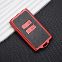 TPU Leather Car Key Cover For Renault Captur Koleos Kadjar Arkana Megane Dacia Duster Sandero Stepway Smart Remote Control Case