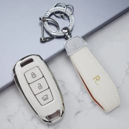 3/4/5 Buttons Car Key Case Cover Keychain for Hyundai I30 Ix35 KONA Encino Solaris Azera Grandeur Ig Accent Santa Fe Palisade