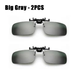 Car Night Safety Driving Glasses Clip On Sunglasses For Men Women Night Vision Glasses Anti-glare Driver Goggles Sunglasses