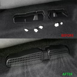Car Rear Seat Air Outlet Cover for Audi A3 SEAT LEON MK3 for VW Golf 7 Mk7 7.5 Passat B8 2013-2020 for Skoda Octavia A7