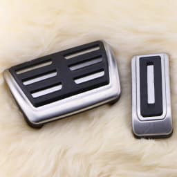 Stainless Steel Fuel Brake Footrest Pedal Cover AT MT for VOLKSWAGEN Vw Transporter Multivan T5 T6 Caravelle T6 Accessories