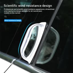 SEAMETAL Universal Car Rear View Mirror Wide-angle Auto Second Row Seats Rearview Mirror Blind Spot Mirrors for Car Accessories