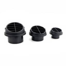 42mm 60mm 75mm Air Vent Ducting Piece Duct Pipe Outlet Rotatable Diesel Parking Heater For Car Truck VAN Camper Type B