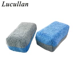 Lucullan Blue/Gray Liquid Proof Ceramic Coating Sponge Plastic Barrier Layer Applicators