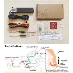 General Car One Foot Automatic Trunk Boot Kick Sensor Electric Smart Tailgate Kick Switch for Car Trunk Opening Sensor