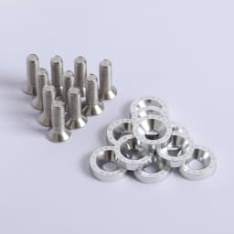 Aluminum M6 Fender Washers and Bolt License Plate Frame Washer Bolts For Honda Nissan Bmw 10Pcs/Pack