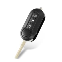 KEYYOU 3 Buttons Flip Remote Key For Fiat 500 Panda Punto Bravo Ducato Peugeot Boxer Citroen Jumper Auto SIP22 Blade