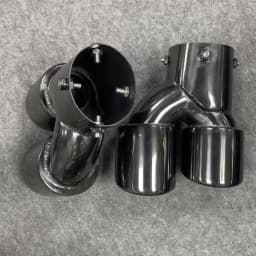 Quad Carbon Fiber Exhaust Tips for BMW G22 G23 M440i G20 M340i G42 M240i 2021+ Dual M Performance Muffler Tailpipe Endrohre