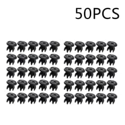 50PCS 10mm Hole Car Rivet Push Clips Retainer Fender Door Trim Panel Clip Plastic Rivets Fastener Auto Accessories