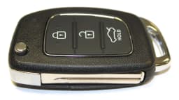 RFC 3 Button Flip Key Case Car Key Shell Case Flip Folding Shell 3 Button Case For Hyundai I10 I20 I40 IX35 Santa Fe Remote Fob