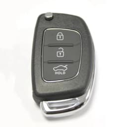 RFC 3 Button Flip Key Case Car Key Shell Case Flip Folding Shell 3 Button Case For Hyundai I10 I20 I40 IX35 Santa Fe Remote Fob