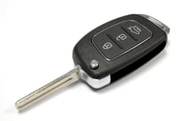RFC 3 Button Flip Key Case Car Key Shell Case Flip Folding Shell 3 Button Case For Hyundai I10 I20 I40 IX35 Santa Fe Remote Fob