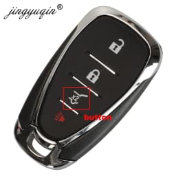 jingyuqin 2/3/4/5/6 Button Remote Car Key Shell Replacement for Chevrolet Cruze Malibu Camaro Equinox Smart Key Fob Body Housing