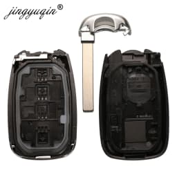 jingyuqin 2/3/4/5/6 Button Remote Car Key Shell Replacement for Chevrolet Cruze Malibu Camaro Equinox Smart Key Fob Body Housing