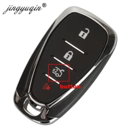 jingyuqin 2/3/4/5/6 Button Remote Car Key Shell Replacement for Chevrolet Cruze Malibu Camaro Equinox Smart Key Fob Body Housing