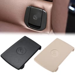 52207319686 Black Beige Car Rear Child Seat Fixing ISOFix Cover For BMW 1 3 Series F30 F31 F20 F21 F22 F80 M3 F34 X1 E84 E90 E87