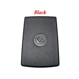 52207319686 Black Beige Car Rear Child Seat Fixing ISOFix Cover For BMW 1 3 Series F30 F31 F20 F21 F22 F80 M3 F34 X1 E84 E90 E87