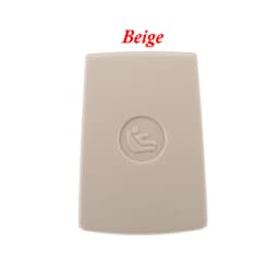 52207319686 Black Beige Car Rear Child Seat Fixing ISOFix Cover For BMW 1 3 Series F30 F31 F20 F21 F22 F80 M3 F34 X1 E84 E90 E87