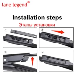 Wiper Front Rear Wiper Blades For Renault Clio 4 2012 - 2019 Windshield Windscreen Front Window 26"+14"+10" 2015 2016 2017 2018