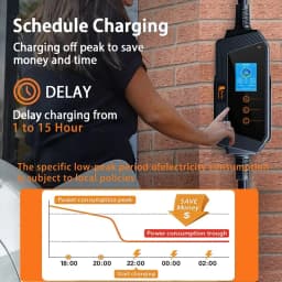 Feyree 22KW 32A 3Phase Type2 Portable EV Charger Wi-Fi APP Control EVSE Charging Box Charging Station for Electric Car Charger