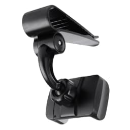 Universal Car Sun Visor Phone Holder 360 Degree Rotation Automobiles Navigation Mount Stand Clip Mobile Phone Bracket Accessory
