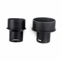 42to60mm 42to75mm 75to60mm Converter 42mm 60mm 75mm Diesel Heater Air Duct Ducting Connector Black For Car Truck VAN Camper