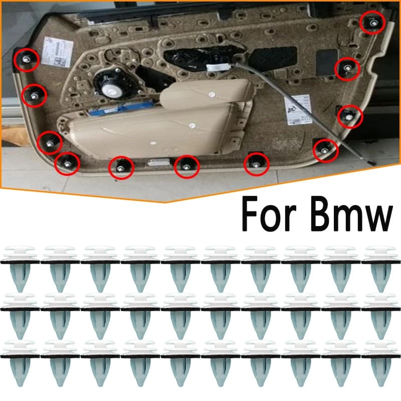 Car Door Card Panel Fascia Lining Clip Inner Trim Accessories For Bmw 3 Series F30 F31 F80 2013 2014 2015 2016 2017 2018