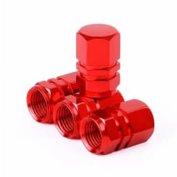 4Pcs Aluminum Alloy Car Wheel Tire Valve Caps Tyre Rim Stem Covers Airdust Waterproof For Automobiles Motorcycles Accessories