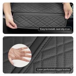 Car Central Armrest Pad For BMW G30 G38 G32 6GT 2018-2023 LHD Auto Center Console Arm Rest Box Cover Mat Protective Accessories