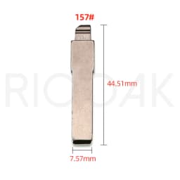 10pcs Replacement Remote Key Blade Y37 Blade KD VVDI Uncut Flip Blank SIP22 #157 For Fiat Punto Ducato Stilo Panda Idea