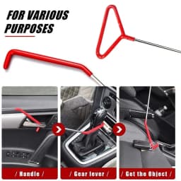 New Car Wedge Pump Locksmith Thickened Door Repair Air Cushion Emergency Open Unlock Tool Kit With Long Reach Grabber