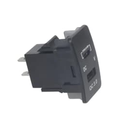 26x45mm Fast Charging Car Charger Socket QC3.0 USB+PD Type-C for Old Honda Fit Accord Civic CR-V HR-V City Odyssey