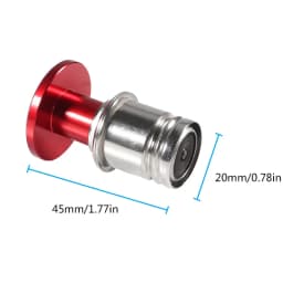 Fire Missiles Button Car Cigarette Lighter Anodized Aluminum 12 Volt Car Cigarette Lighter Replacement Fits Most Vehicles