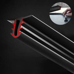 1.6M Car Windshield Sealant Dashboard Soundproof Sealing Strip Auto Rubber Seals Car Panel Seal Interior Accessories