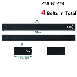Car Trunk Organizer Elastic Fixing Belt Strap Storage Bag Tapes Fire Extinguisher Fixing Belt Auto Interior Storage Accessories