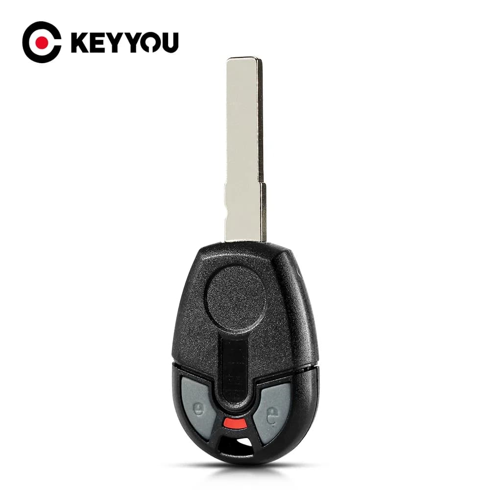 KEYYOU 2 Buttons Replacement Remote Transponder Car Key Shell For Fiat Positron
